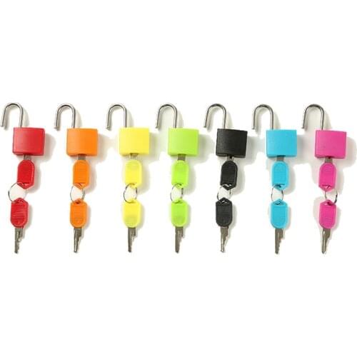 7 Pcs/Set Montessori Colorful Locks Keys Kit for Children Early Learning Educational Preschool Sensory Game Toys