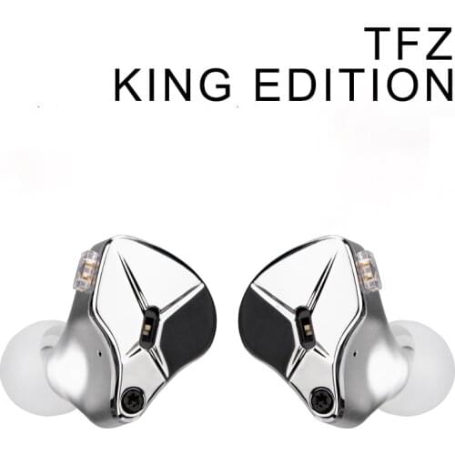 TFZ KING EDITION In Ear Monitors Professional Headphone DJ Noise Canceling Super Bass Metal Music Headset Hifi Wired Earbuds