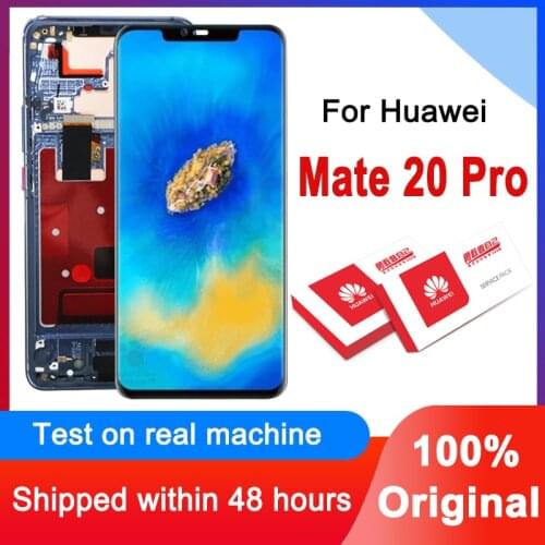 Original OLED 6.39'' Display Replacement For Huawei Mate 20 Pro LCD Touch Screen Digitizer Assembly For Mate20 Pro LCD Panel