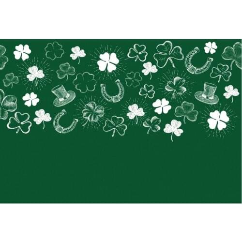Holiday Backdrop White Colver Hat Festival Photography Background Celebration Photo Booth Studio Decor