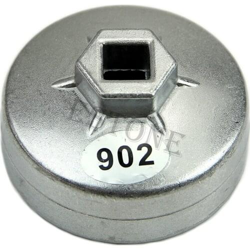 83XC Durable 67mm 902 Type 14 Flutes Cap Style Oil Filter Wrench Inner Dia For Ford