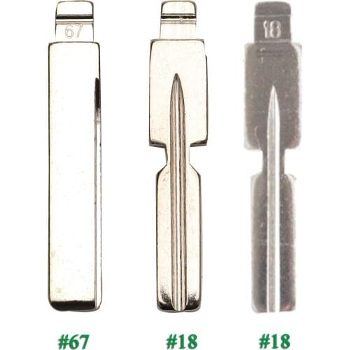 Bilchave 15pcs Remote Flip HU58 HU92 Uncut Key Blade Replacement For BMW E81 E46 E39 E63 E38 E83 E53 E36 E85 1/3/2 Series