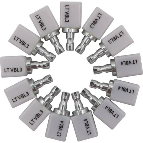 Dental anterior crown material,emax lithium disilicate glass ceramic block for dental technician