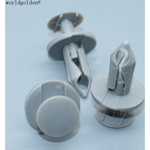Worldgolden 100pcs auto Push-Type Retainer for GM 21030249, Ford N807389S Chrysler 6503598, 8E0825267, 1039463;Renault7701049271