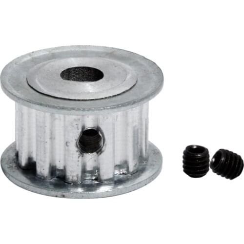 12Teeth D Shape Bore Timing Pulley Inner Bore Dia.: 5x4.5/6x5/8x7/8x7.5mm Belt Width 11mm XL 12T CNC Timing Pulleys