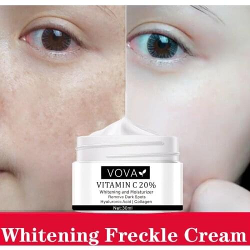 30g Powerful Whitening Cream VC Whitening Cream to Remove Freckles Dark Spots Skin Beauty Whitening Cream TSLM1