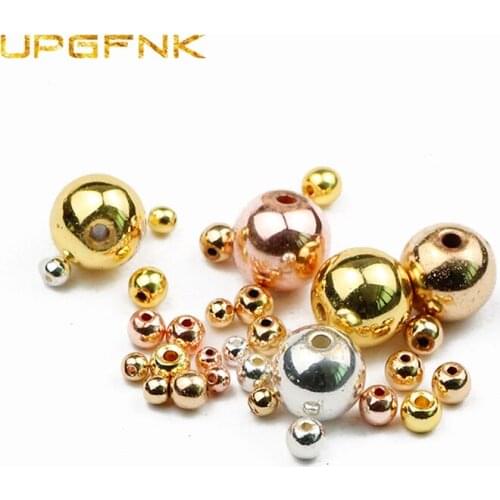 Rose Gold Black Silvers Hematite Natural Stone beads 2~10mm Round Loose beads For Jewelry Making DIY bracelet Accessories 15