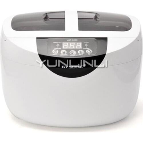 Household Intelligen Timing Ultrasonic Cleaner Glasses Watch Bottle Nipple Printer Ink Head Washing Machine VGT-6250
