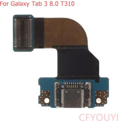 CFYOUYI T310 Charging Port Dock Connector Flex Cable for Samsung Galaxy Tab 3 8.0 SM-T310