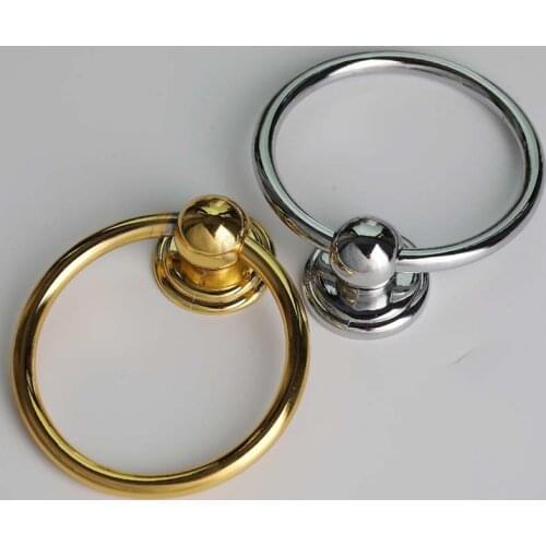 Dia 72mm tv cabinet bathroom cabinet kitchen cabinet handle silver gold black bronze drop ring wooden door sofa chair back pull