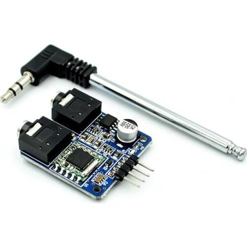 TEA5767 FM Stereo Radio Module 76-108MHZ With Free Cable Antenna