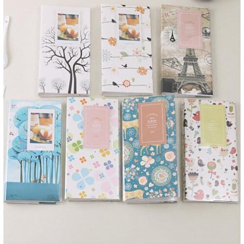 BALLE 84 Pockets Photo Album for 3 Inch Instant Polaroid Fujifilm Instax Mini Film 7s 8 25 50s (Random Small Card) High Quality