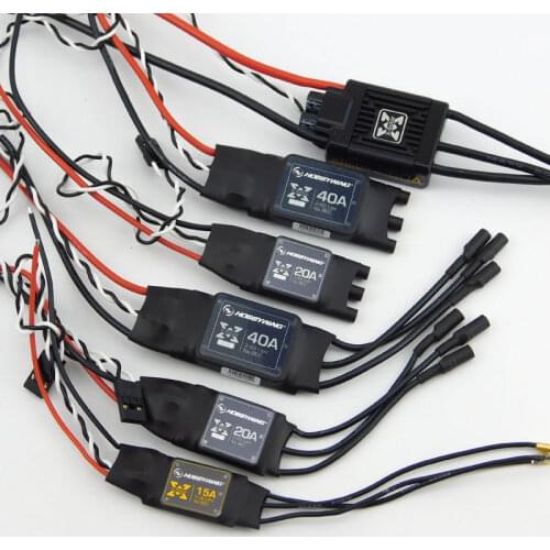 Hobbywing XRotor 20A 40A/40A PRO 50A PRO OPTO ESC No BEC 3-4S 3-6S For RC Drone FPV Racing Multi Rotor