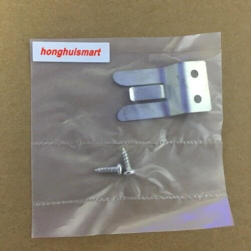 Honghuismart clip with screws for yaesu ft7900r,ft8900r,ft7800,ft1807,ft1802 etc car radio for mic speaker mh48a6j 10pcs/lot