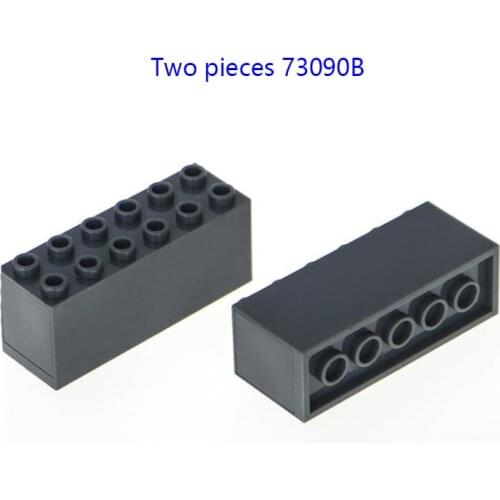 Wholesale DIY 73090b Technic Gravitational Bricks 2x6 building block MOC parts Toy Compatible 9686 technic Toy 2pcs/lot for gift