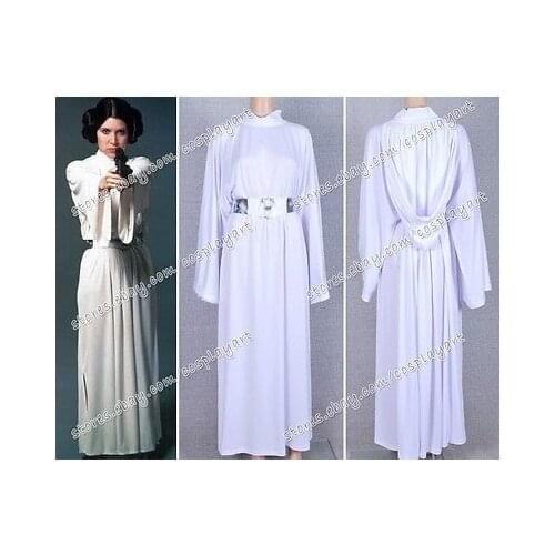 Cosplay Princess Leia Organa costume set Halloween Fancy for girls/boys/kids party dress 11