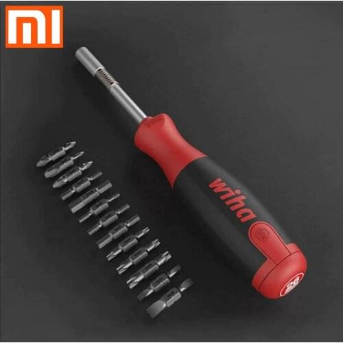 Original Xiaomi Mijia Wiha screwdriver set, precision magnetic bits, 8 in 1, DIY everyday screw, driver kit for home