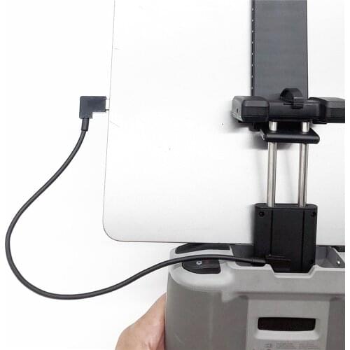 Portable Remote Controller Extension Bracket Holder 30CM Tablet Data Cable Line for DJI Mavic Air 2 Drone Accessories
