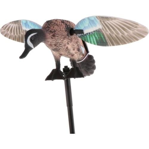 Outdoor Duck Hunting Decoys Mallard Remote Flying Spinning Hunting Teal Decoys