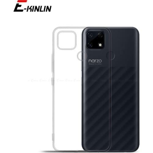 Transparent Silicone UltraThin Clear Soft Full Protective Cover For Realme Narzo 10A 20A 30A 30 20 Pro 10 TPU Back Case