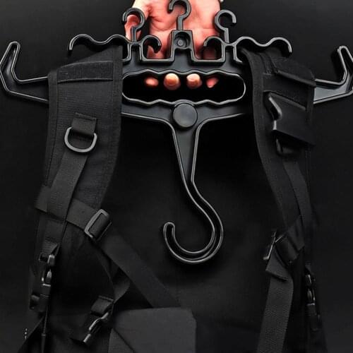 Detachable Tenacity Vest Hanger Non-Deformed Vest Clothes Hanger Multifunctional Heavy Duty Coat Jacket Hangers