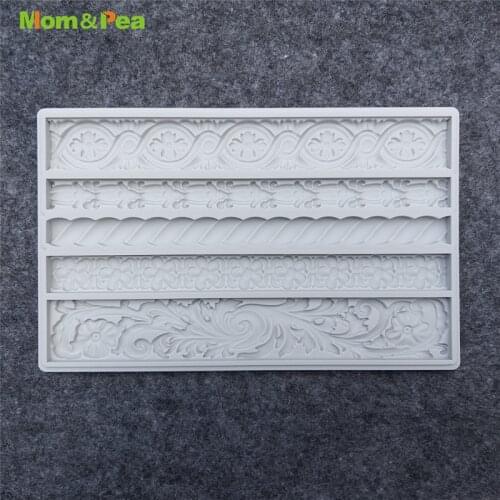 YS8063 Tapes Silicone Mold Gum Paste Chocolate Ornamental Fondant Mould Cake Decoration Tools