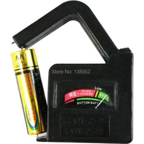 1.5V/9V AAA/AA/C/D BT-860 Universal Button Cell Battery Volt Tester Checker Battery Analyzer Tester
