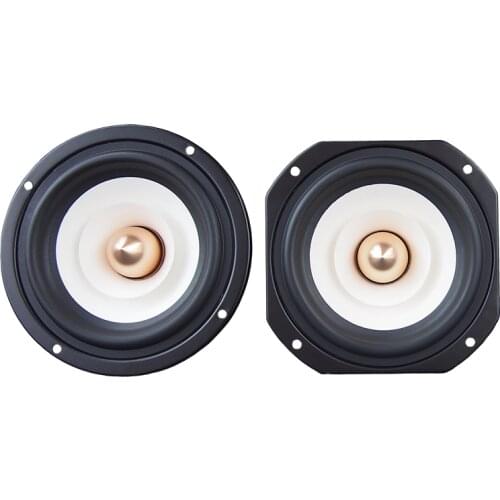 1PCS Wanyin boutique 4-inch full-range speaker bullet head three-stage equalization fever hifi home audio and video