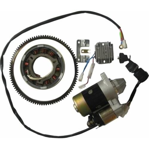 Fast Ship diesel engine 178F generator or Tiller Cultivators A full set of electric starting suit for kipor kama Chinese brand