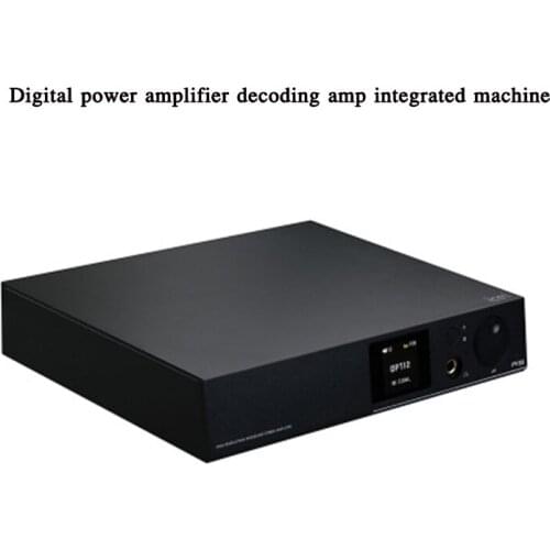 Decoder 125W high fidelity digital power amplifier decoding amp all-in-one portable analog converter audio converter amplifier