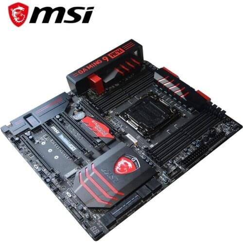 For MSI X99S GAMING 9 ACK Motherboard LGA 2011 V3 DDR4 For Intel X99A X99M Desktop Mainboard SATA III PCI-E X16 Used