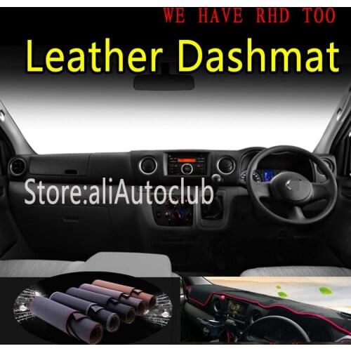 For nissan urvan nv350 caravan E26 2012-2020 Leather Dashmat Dashboard Cover Dash Mat Sunshade Carpet Car Styling accessories