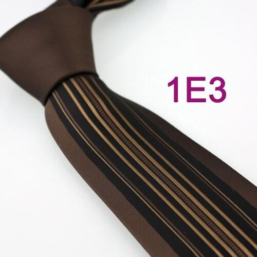 Coachella Mens ties New design Coffee Knot Contrast Black Brown Stripe Two Tone Woven Necktie Formal Neck Tie for dress Wedding