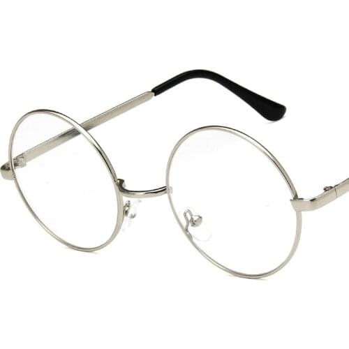Viodream Unisex Alloy Retro Circular Frame Small Round Optical Glasses Frame Prescription Eyewear Spectacle Frame Oculos De Grau