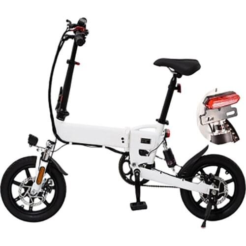 36V 5.2AH/7.8AH 250W Lithium Battery Folding Electric Bicycle for Adult with Aluminum Alloy Frame