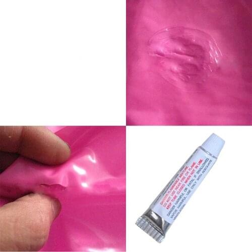 2pcs Inflatable Boat Raft Repair Material Glue Repair Kit Grayish PU leather+Glue 20*12cm Hypalon Patch Inflatable Boat Accesso