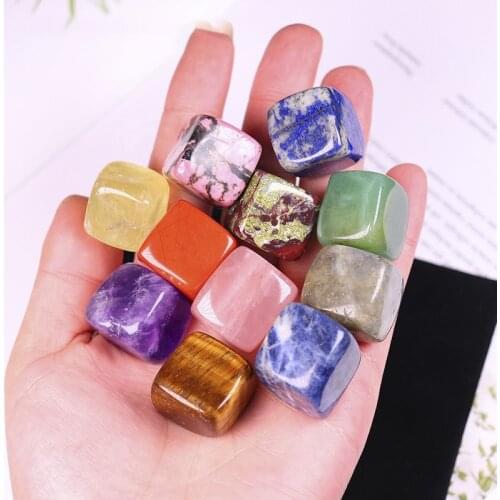 Natural Crystal Stone Ice Wine Cube Healing Stone Quartz Home Decoration Collection Gift Whiskey Ice Wine Stone Crushed Jade