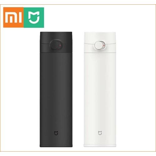 Original Xiaomi Mijia Thermos Cups 2 Stainless Steel 480ml Flask Water Portable Vacuum Bottle Single Hand Close Water Thermos