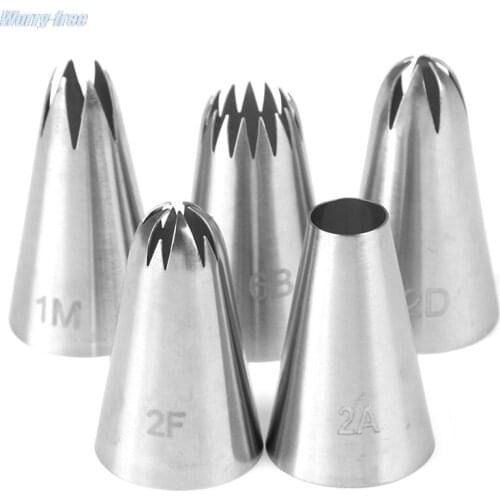 Sleeve Pastry Stainless Nozzles For Confectionery Equipment Pastry And Bakery Accessories Cupcake Cake Tools Kitchen Gadgets New