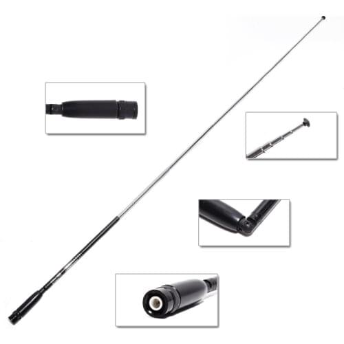 Harvest SRH789 BNC 95-1100MHz Foldable Wide Band Telescopic Antenna For ICOM Yaesu Vertex Kenwood Motorola Walkie Talkie Radio