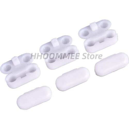 New 20pcs Plastic Roller Blinds Pull Cord Connector Curtain Chain Connector for Vertical Blinds Joiners Spare Tool Replacement