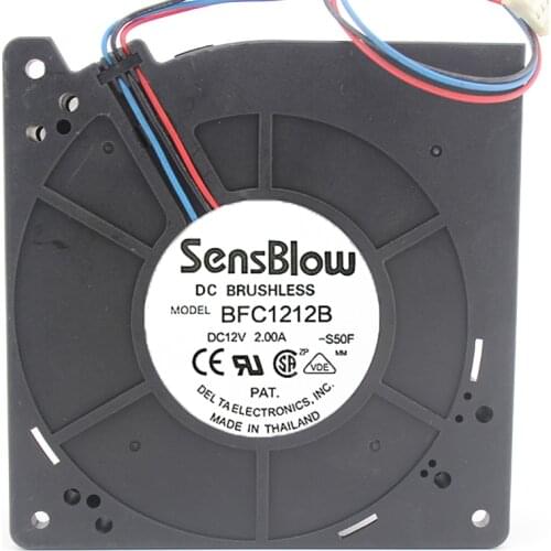 Brand new original BFC1212B 12V 2.00A 12cm 12032 turbine blower silent fan