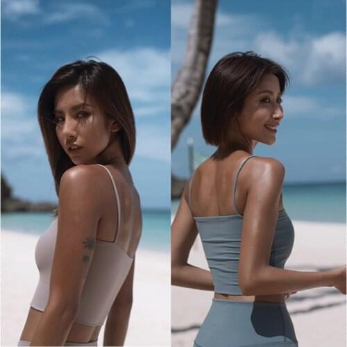 Slim Belt Women Yoga Bras Sports Vest Gym Underwear Running Sexy Push-up Yoga Bras Workout Stretchy Crop Top Fitness Clothing