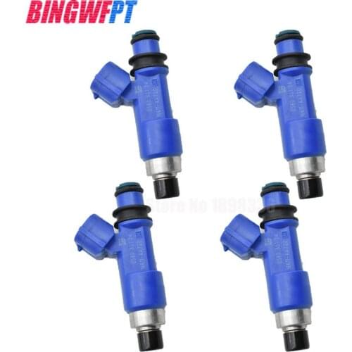 Flow Test 4PCS 16611AA720 Fuel Injectors 565CC "Navy Blue" for Subaru Forester Impreza WRX 2.5L H4 Fuel Nozzle 16611-AA720
