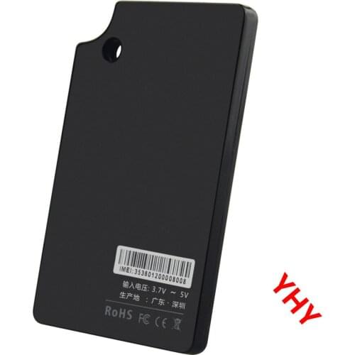 YHY Ultra-thin Card Shape GPS Tracker Locator Real Time Anti-lost Tracking System for Old Man Children Cars