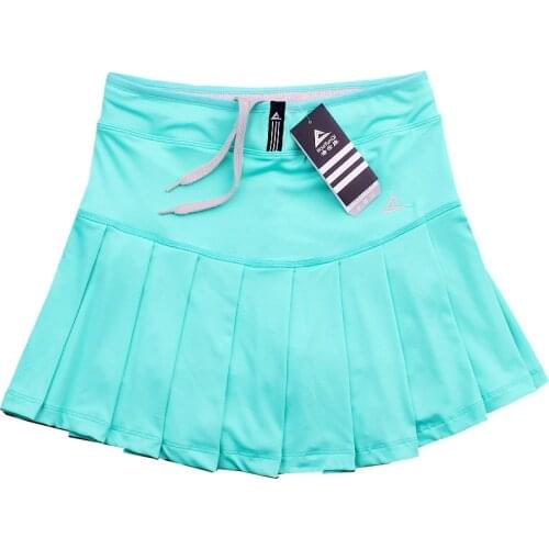 New Women Tennis Skirts with Safety Shorts Quick Dry Girls Badminton Skirt Female Tennis Skorts Sport Running Shorts