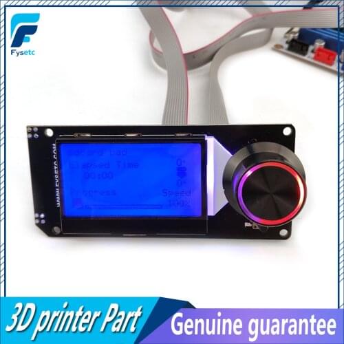 TypeA MINI12864LCD Screen mini 12864 V 2.1 Display RGB backlight Black Supports Marlin DIY For SKR With SD Card 3D Printer Parts