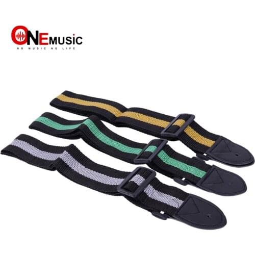 10pcs Multi Color Durable Nylon Guitar Strap Leather End Strap