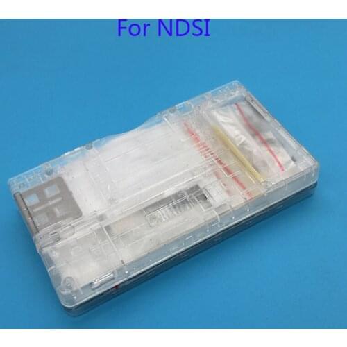 6PSet Full Repair Parts Replacement Housing Case Kit Compatible for NDSI Game Console for NDSI shell