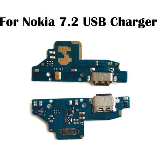 For Nokia 7.2 USB Charger Charging Port Dock Connector Micro USB Port Flex Cable Board Repair Parts